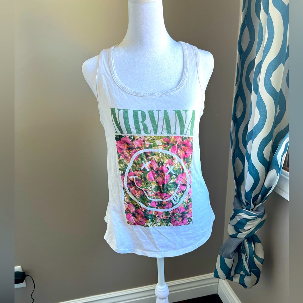Hot topic Nirvana tank top